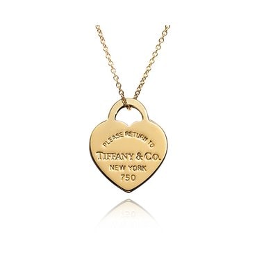 TIFFANY&CO 티파니 21239569 (60011443) 리턴 투 티파니 스몰 하트 태그 18K 골드 목걸이