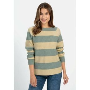 4994402 Camel active IM STREIFENMUSTER - Jumper eukalyptus vanille s