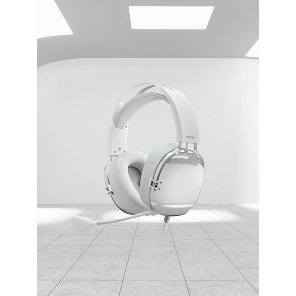 Noise cancelling Ice Blue LED Gaming Headset_EQwear-G30H Mirror