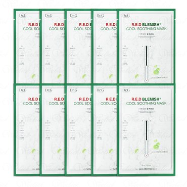 닥터지 레드 블레미쉬 쿨 수딩 마스크 30ml 10매_A003408