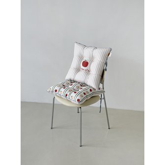 러움 롤링애플 먼지없는 알러지케어 쿠션 방석 스트랩 푹신한 양면 등받이 반려동물 2size