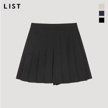 리스트 플리츠 스커트 팬츠