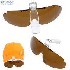 리코 편광 UV 차단 모자 클립 선글라스 C494F(소프트 케이스 증정) 등산/낚시/레저/골프/싸이클/각종 스포츠용