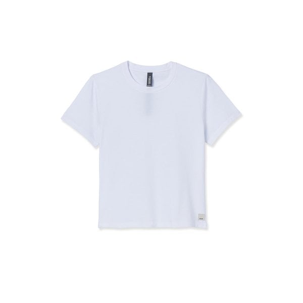 [여성] 반팔 페더 베이비 티 _ 화이트 VR25321047000