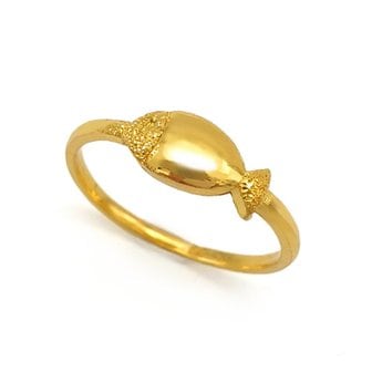 골드리카(Gold Rica) [골드리카]순금 통통물고기 반지 1.875g