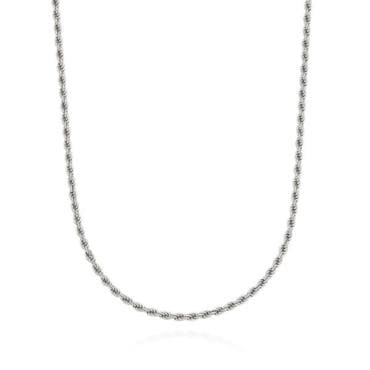 로이드 (2mm) 이태리체인 로프 목걸이 LLNS23451S