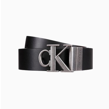 Calvin Klein Jeans ACC 남성 CKJ 모노그램 플라크 양면 벨트 35mm(4G7002G-R2F)