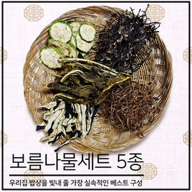 하늘농가 건나물 보름나물 5종세트