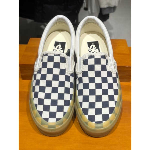 [시흥점] 남녀공용 스니커즈 클래식 슬립온 98 체커보드 (네이비)(VN000E96GR1)