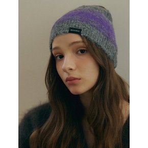 Gradation knit beanie_4color