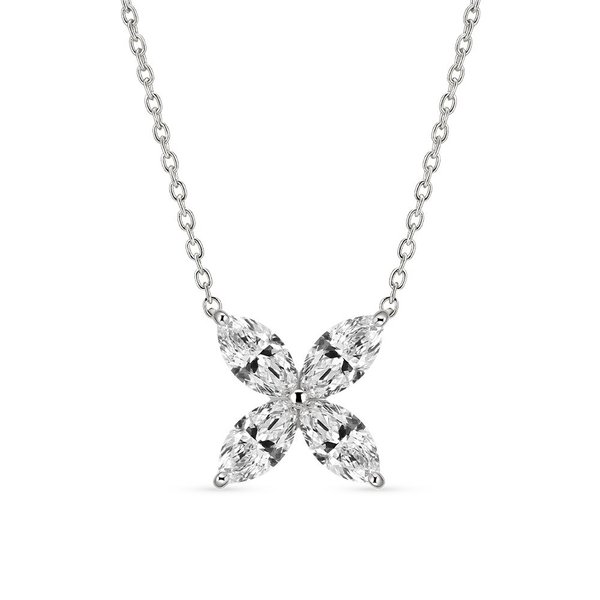 [도로시] 14k 그랜드 보니타 랩 다이아몬드 목걸이