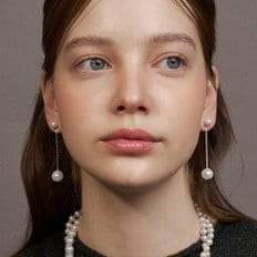 [sv925] pearl drop earring