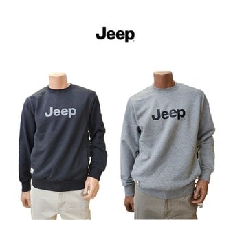 Jeep [여주점] 지프 남여공용 지프프린팅 맨투맨  JP3TSU801