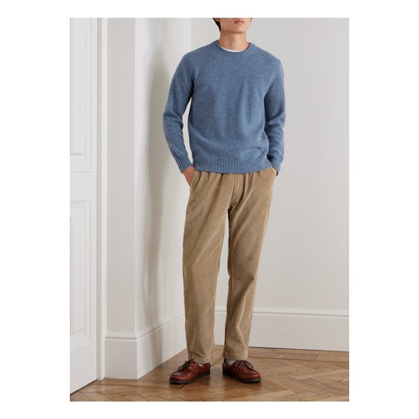 하트퍼드 브러시드 셰틀랜드 울 스웨터 46376663162884259