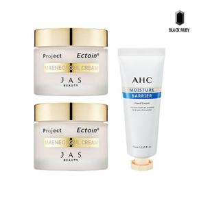 쟈스 엑토인 맨얼굴 크림 55ml x2 + AHC 배리어 핸드크림 75ml (S12029314)