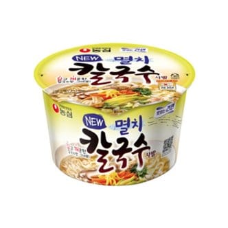  농심 멸치칼국수 큰사발 75g x16개