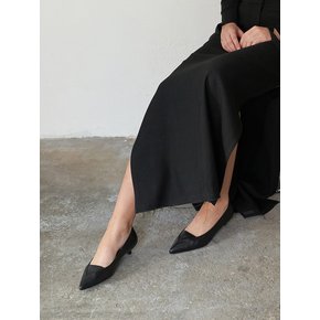 Nana Pumps Leather Black 3cm