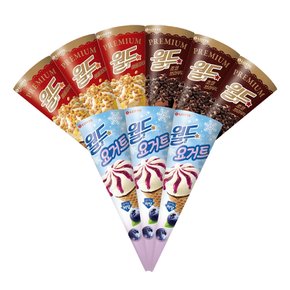 프리미엄 월드콘 애플파이x3+초코브라우니x3+요거트저당x3