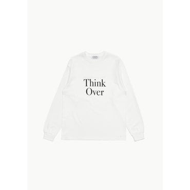 샵아모멘토 포엣밋덥와이즈 25SS Think Over L/S T-Shirt (2 Colors)