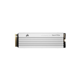  CORSAIR MP600 PRO LPX White PCIe Gen4 x4 NVMe M.2 SSD 2TB for PS5 CSSD-F2000GBMP600PLPW