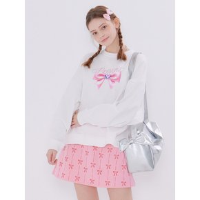 MET present sweatshirt & skirt set ivory