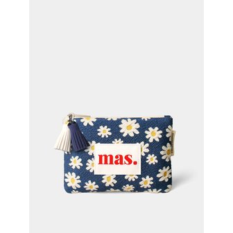 마스마룰즈 Basic pouch _ 니트데이지 Navy