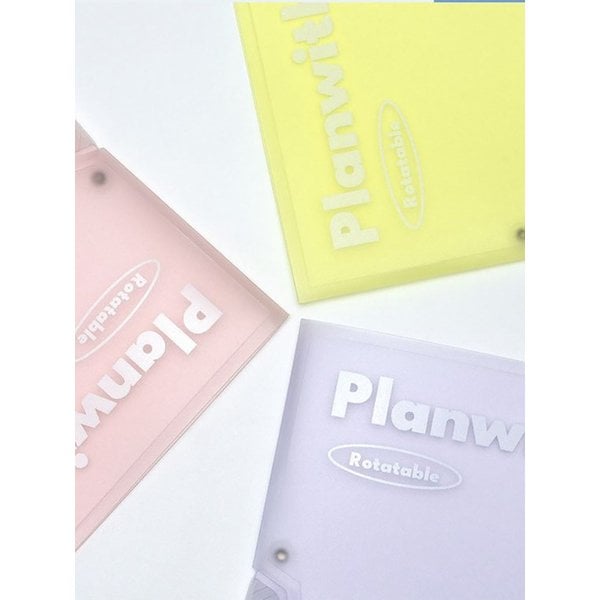 플랜위드 고급 A4 서류보관 클리어 파일 3개 세트 1+1