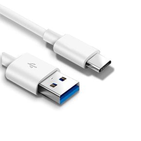 (TC-08) C타입 고속충전 데이터전송 케이블 USB A to C타입 50cm(화이트)