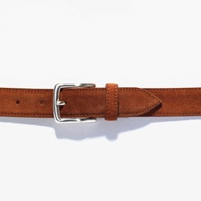 새들러스 벨트 SDC1M80002 SG02 CALF BELT (SUEDE) RUST