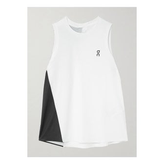 온 러닝 코트 프린트 스트레치  탱크 화이트 46376663162931642
