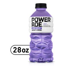 POWERADE 제로 설탕 포도 ION4 전해질 강화 과일 맛 제로 설탕 제로 칼로리 스포츠 드링크