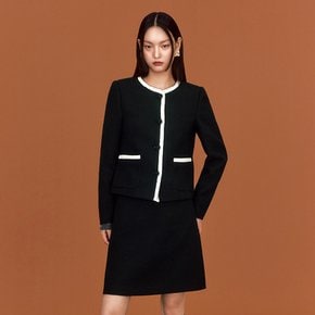 [정상가 163,000원] 더엣지 트위드 셋업 자켓 WYJK6G03