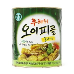 일미푸드 오이피클 슬라이스 업소용 3kg