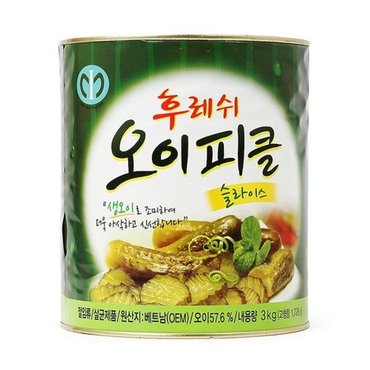  일미푸드 오이피클 슬라이스 업소용 3kg