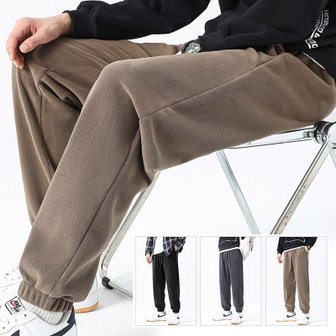 리빌모아 남자 겨울 기모 보온 후리스 밴딩 조거 바지 SD-PTW-SELC9015