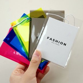 행택 의류택 상품 라벨 PVC 태그 봉투