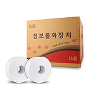 롤휴지 휴지 티슈 두루마리휴지 2겹 점보롤 1BOX 16롤