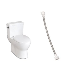 고압호스 35cm/양변기 부속품 국산 자체제작