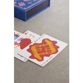 Haas Brothers Jumbo Set Of Two Playing Cards 블루 46376663162576711