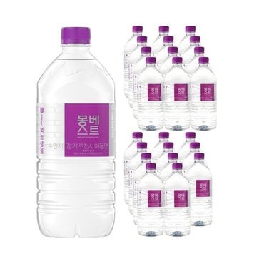  몽베스트 1L x 24병 생수