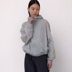 Nylon Hood Jumper (Light Grey)