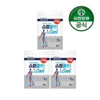 해피홈 [유한양행] 해피홈 슈퍼쿨파스 5매 3개