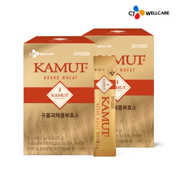 바이오코어 효소 카무트 곡물콤부효소 30포 x 2개