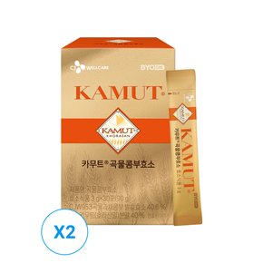 바이오코어 카무트 곡물콤부효소 3g*30포 x 2개