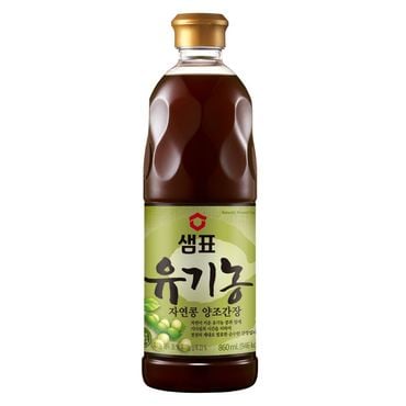 샘표 유기농 자연콩간장 860ml