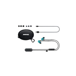 SHURE 무선 이어폰 BT2시리즈 SE215SPE-B+BT2-A 트랜슬-센트 블