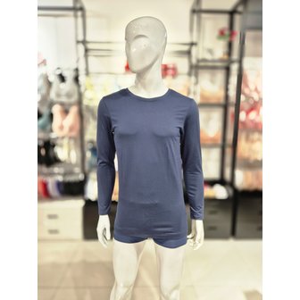 비너스 [시흥점] S 와코루 ) 에어로웜 양면기모 남성 내의 상의 WMV7193C-NA