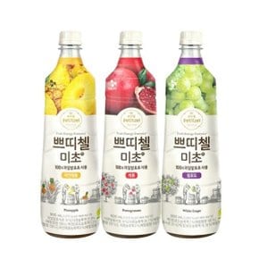 쁘띠첼 미초 900ml 3종 석류+청포도+파인애플