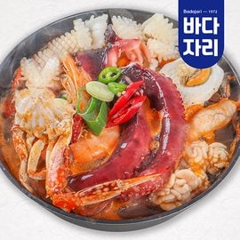 바다자리 얼큰한 문어해물탕 3-4인분1.5kg 꽃게 곤이 알 소스 등 포함 해물탕세트