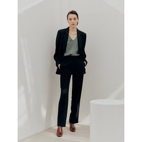 Black Straight Leg Trousers (JUSS203)